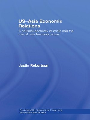 cover image of US-Asia Economic Relations